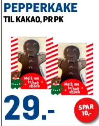 Price Lagerbutikk PEPPERKAKE TIL KAKAO, PR PK tilbud