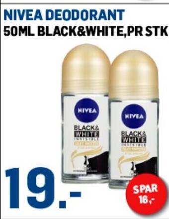 Price Lagerbutikk NIVEA DEODORANT tilbud