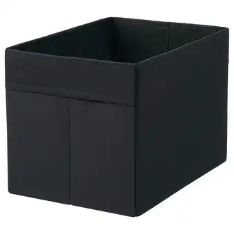 IKEA Dröna boks, svart, 25x35x25 cm tilbud