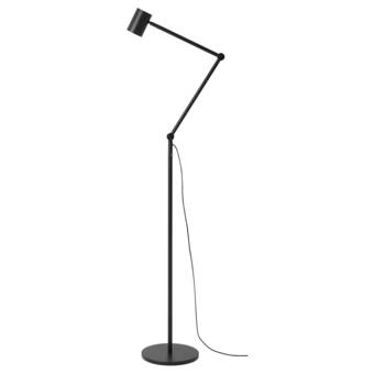 IKEA Nymåne gulv-/leselampe, antrasitt tilbud