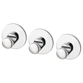 IKEA Skoghall knagg, selvklebende, forkrommet tilbud