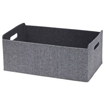 IKEA Bestå boks, grå, 32x51x21 cm tilbud