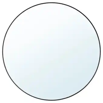 IKEA Lindbyn speil, svart, 80 cm tilbud