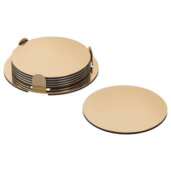 IKEA Glattis brikker med holder, messingfarget, 8.5 cm tilbud