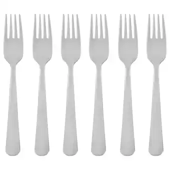 IKEA Dragon dessertgaffel, rustfritt stål, 16 cm tilbud