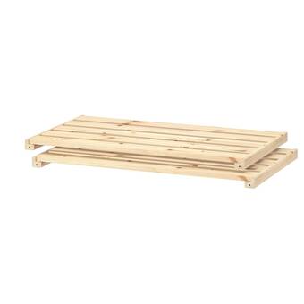 IKEA Hejne hylleplate, bartre, 77x47 cm 2 stk tilbud