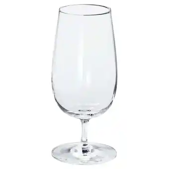 IKEA Storsint ølglass, klart glass, 48 cl tilbud
