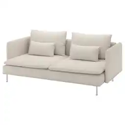IKEA Söderhamn 3-seters sofa, gunnared beige tilbud