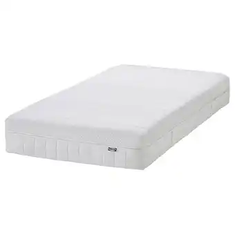 IKEA Ånneland polyeter-/skummadrass, medium/hvit, 90x200 cm tilbud
