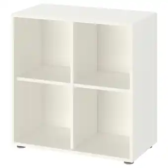 IKEA Eket skapkombinasjon med ben, hvit, 70x35x72 cm tilbud