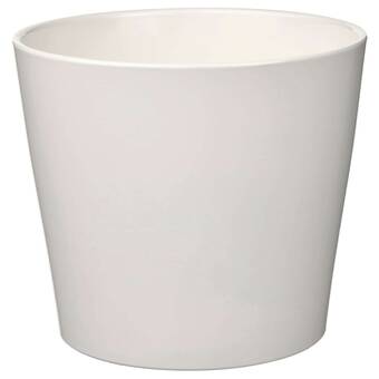 IKEA Sojaböna blomsterpotte, hvit, 15 cm tilbud