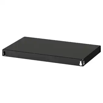 IKEA Bror hylleplate, svart, 64x39 cm tilbud