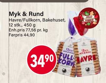 Nærbutikken Myk & rund tilbud