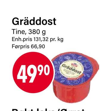 Nærbutikken Gräddost tilbud