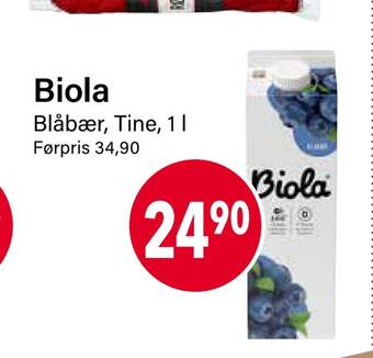 Nærbutikken Biola tilbud