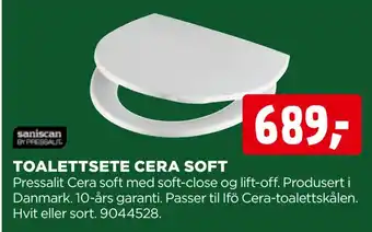 jem & fix Toalettsete cera soft tilbud