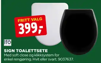 jem & fix Sign toalettsete tilbud