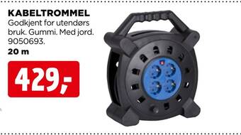 jem & fix Kabeltrommel tilbud