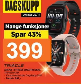 POWER Triacle smartwatch tilbud