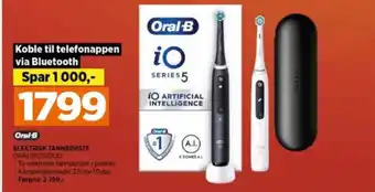 POWER Braun oral-b eltannbørste tilbud