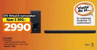 POWER Yamaha soundbar tilbud