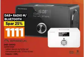 POWER Amadeus radio tilbud