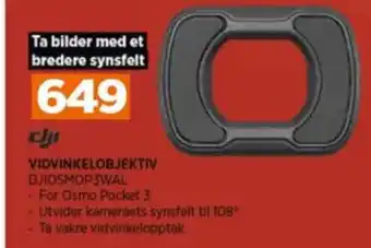 Dji videokamera tilbehør