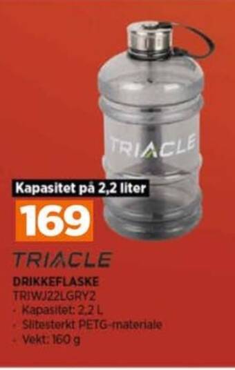 POWER Triacle drikkeflaske tilbud
