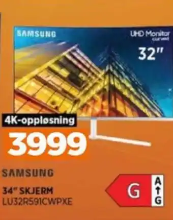 POWER Samsung monitor tilbud