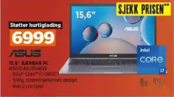POWER Asus bærbar pc tilbud