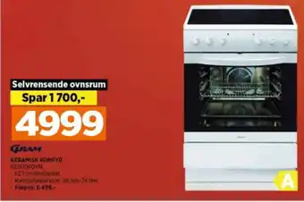 POWER Gram komfyr tilbud