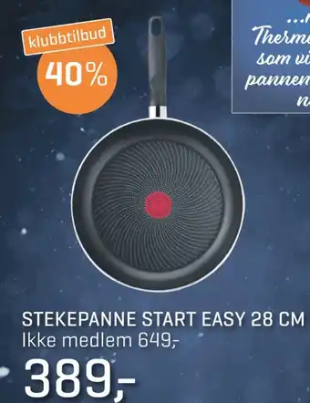 Jernia Tefal stekepanne tilbud