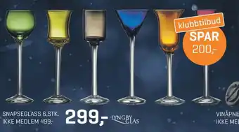 Jernia Lyngby glas glass tilbud