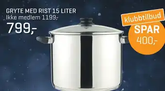 Jernia Funktion gryte tilbud