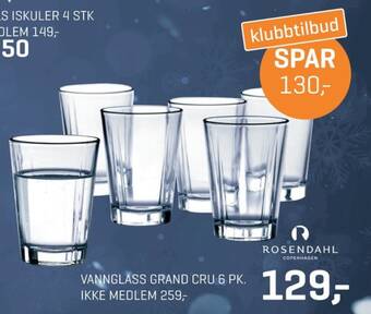 Jernia Grand cru glass tilbud