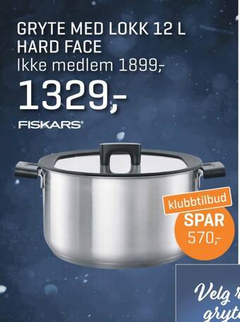 Jernia Fiskars gryte tilbud