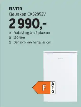 ELON Elvita kombiskap tilbud