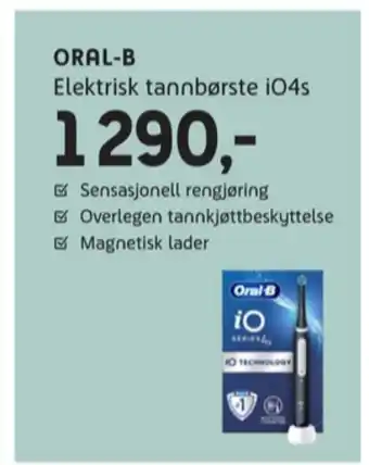 ELON Braun oral-b eltannbørste tilbud