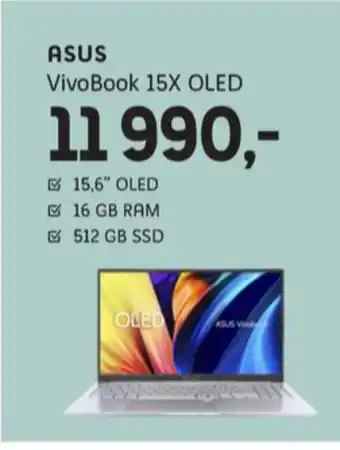ELON Asus bærbar pc tilbud