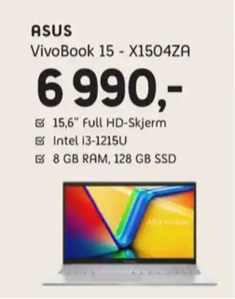 ELON Asus bærbar pc tilbud
