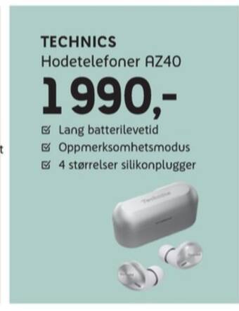 ELON Technics headset tilbud