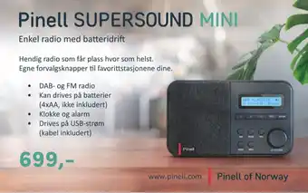 ELON Pinell radio tilbud