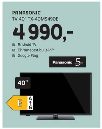 ELON Panasonic tv tilbud
