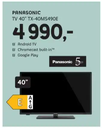 ELON Panasonic tv tilbud
