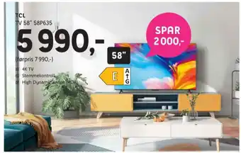 ELON Tcl tv tilbud