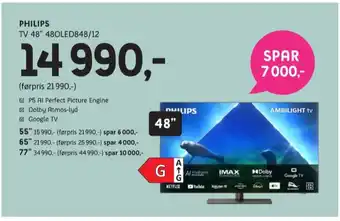 ELON Philips tv tilbud