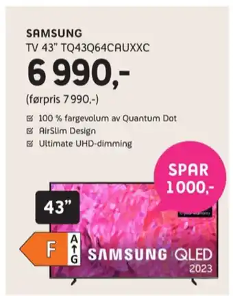 ELON Samsung tv tilbud