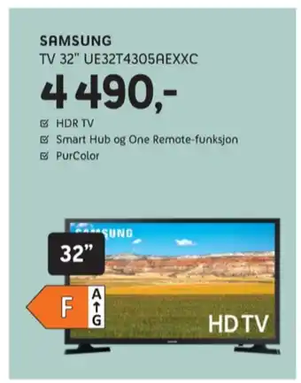 ELON Samsung tv tilbud