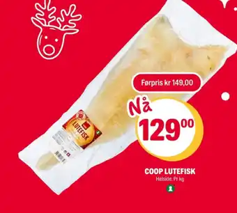 Coop Extra Coop lutefisk tilbud