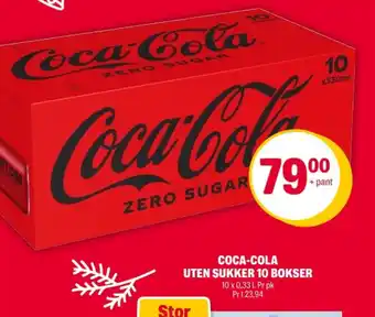 Coop Extra Coca-cola zero brus tilbud